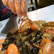 เมนูของร้าน Papa Shrimp ตลาดหัวมุม