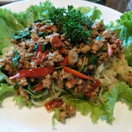 เมนูของร้าน บ้านครูอิ๋ว บ้านคลอง