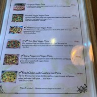 เมนูของร้าน The Vegan Table