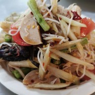 เมนูของร้าน ชะเอมตำแซ่บ ยำยั่ว อีสานแจ่วฮ้อนรสเด็ด บางหว้า