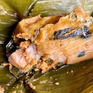 เมนูของร้าน เรือนไทยกุ้งเผา วัดเชิงเลน