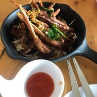 เมนูของร้าน ตำปากเปิด หาดวอนภา