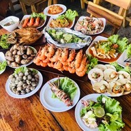 เมนูของร้าน กุ้งตะกร้าเศรษฐี ลำลูกกาคลอง2