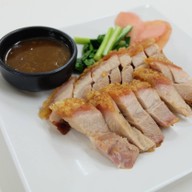 เมนูของร้าน ฮกหลี บะหมี่เป็ดย่างสะท้านฟ้า สวนหลวงสแควร์