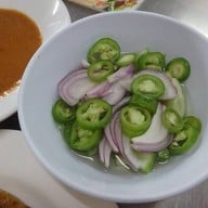 ผักและพริกสดใหม่น่าทาน