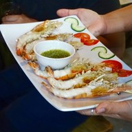 เมนูของร้าน บ่อตกกุ้ง เบญจวรรณเชียงใหม่