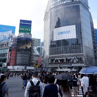 บรรยากาศ Shibuya Crossing