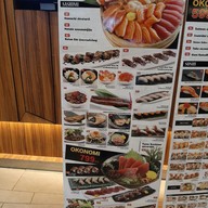 เมนู Honmono Sushi เซ็นทรัลพระราม9
