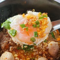 เมนูของร้าน เตี๋ยวต้มยำมะนาวสด ไข่ออนเซ็น