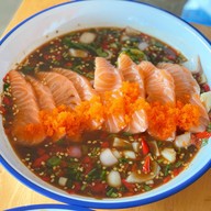 เมนูของร้าน ตำปากเปิด หาดวอนภา