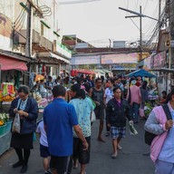 บรรยากาศ ตลาดหนองใหญ่ ขอนแก่น