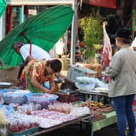 บรรยากาศ ตลาดหนองใหญ่ ขอนแก่น