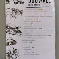 เมนู Doowall Gallery&Coffee house -
