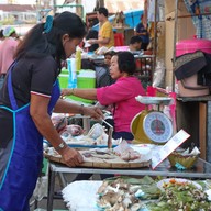 บรรยากาศ ตลาดหนองใหญ่ ขอนแก่น