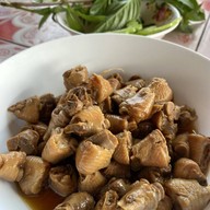 เมนูของร้าน ก๋วยเตี๋ยวไก่มะระบุฟเฟ่ต์