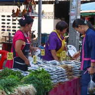 บรรยากาศ ตลาดหนองใหญ่ ขอนแก่น