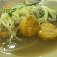 เมนูของร้าน ข้าวต้ม1บาท แยกโลตัสปราณบุรี