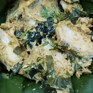 เมนูของร้าน ห่อหมกตาเรศ