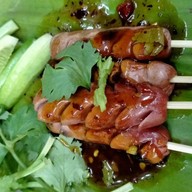 เมนูของร้าน ลูกชิ้นหมูปิ้งไม้ละ 3 บาท ห๊ะ สาขาเพชรเกษม81/6 ม.หรรษา