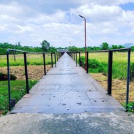 บรรยากาศ สะพานเหล็กโคกขนุน