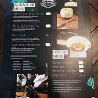 เมนู Just Follow The Goat X The Goat Cafe ' at Khonkaen Just Follow The Goat X เนื้อศาสตร์