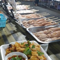 หมึกย่าง อีเจ๊ย่างหมึก ตลาดนัด Awake