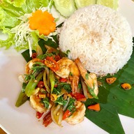 เมนูของร้าน ร้านโกดำ ชุมทางเขาชุมทอง