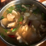 เมนูของร้าน กุ้งนาง ที่พักริมทาง