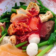 เมนูของร้าน ก๋วยเตี๋ยวเย็นตาโฟอาม่า