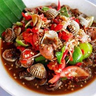 ยำเจ้าสมุทร-ยำตำร้านดังย่านบางใหญ่ สด สะอาด สาขาแรก-บางใหญ่ นนทบุรี