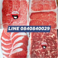เนื้อวัวสด สไลด์ เนื้อไก่ ร้านฮาซันบัยตุ้ลมาล ตลาดบางกะปิ ฮาลาล
