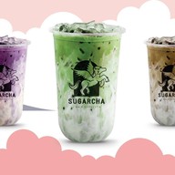 SUGARCHA ชูก้าร์ชา นมสดบราวชูก้าร์ โกโก้อร่อยมาก ชาเขียวมะลิ ชาผลไม้ นมหมีคาราเมล เดอะ พาซิโอ้ พาร์ค กาญจนาภิเษก