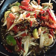 เมนูของร้าน ตำโสเหล่ ถนนมิตรภาพ