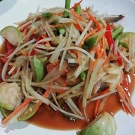 เมนูของร้าน กวี เมี่ยงปลาเผา