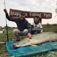 บรรยากาศ Arapaima Fishing Park