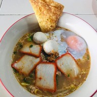เมนูของร้าน ก๋วยเตี๋ยวต้มยำสูตรโบราณ/หอยทอด ตลาดมั่งมีทรัพย์