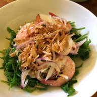เมนูของร้าน บ้านผักหอม