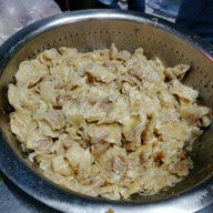 เมนูของร้าน บะหมี่จับกังยายปิ๊ ปากซอยจรัญฯ46