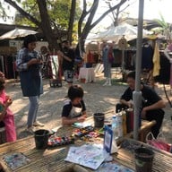 บรรยากาศ ฉำฉา(Chamcha) market