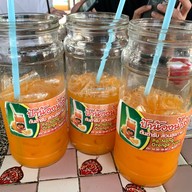 เมนูของร้าน ร้านน้ำส้มป้าน้อง สวนสุขภาพ