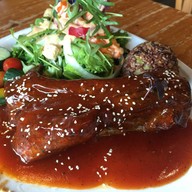 เมนูของร้าน สวนผัก โอ้กะจู๋ สันทราย