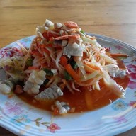 เจ๊บัวพาแซ่บไก่ย่างส้มตำ