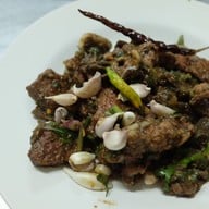 เมนูของร้าน ส้มตำลุงหนวด