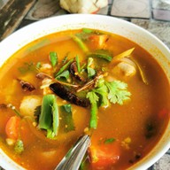 เมนูของร้าน ลาบไก่บ้านโฮ่ง (ลูกสาว)