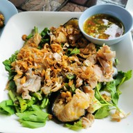 เมนูของร้าน ลาบไก่บ้านโฮ่ง (ลูกสาว)