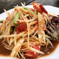 ส้มตำ สถานีแซ่บ บางหว้า(บันไดทางลงที่2 MRT บางหว้า) บางหว้า