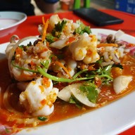 แตงโมยำสด