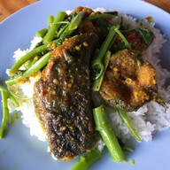 เมนูของร้าน ป้าม้วนอาหารตามสั่ง