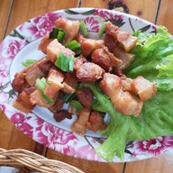เมนูของร้าน ตำตำตำ หมู่บ้านสันติสุข