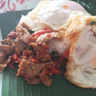 เมนูของร้าน ครัว มารวยกะเพราถาดปากบาน ลาดกระบัง54